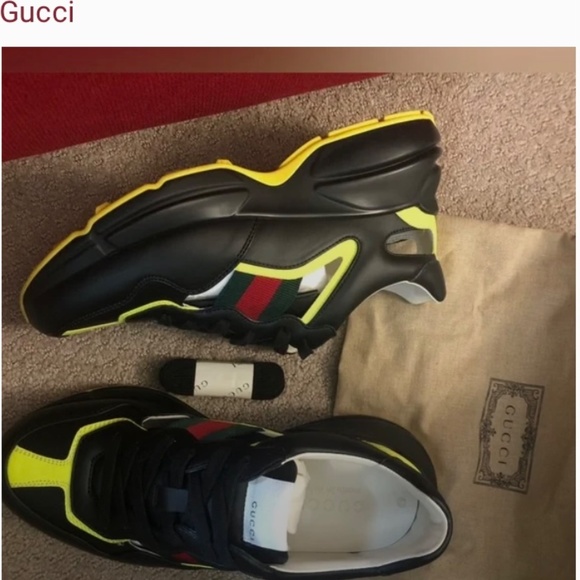 Men’s Gucci Rython Sneakers - Picture 3 of 8